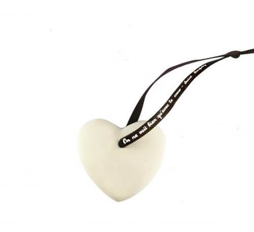 Aromatic pebble heart