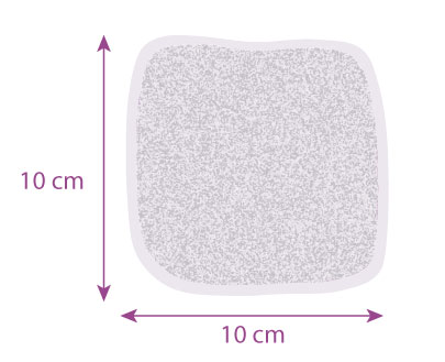 washable pad size