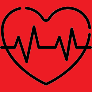 red heart illustration