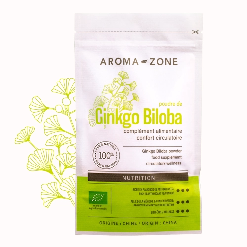 Ginkgo biloba powder