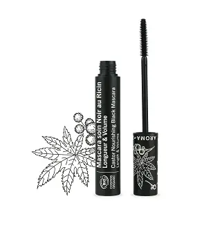 Mascara Black with castor oil
